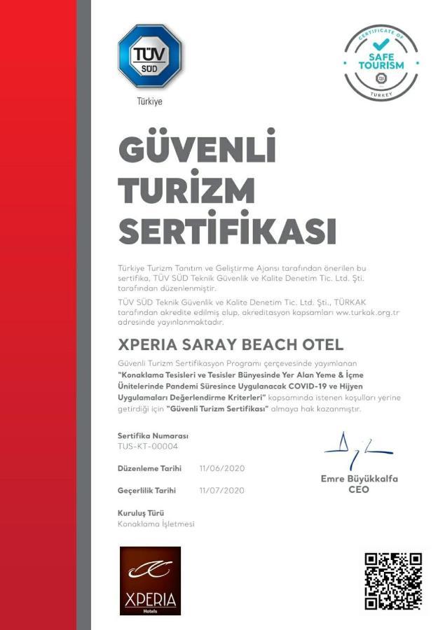 Xperia Saray Beach Hotel Alanya Esterno foto